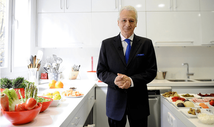 Pierre Ducan in cucina
